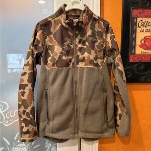Magellan Outdoors Camo and Gray Kids Jacket